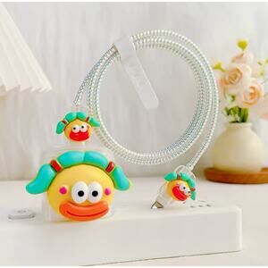 Cute Big Lips iPhone Charger Cable Protectors P85